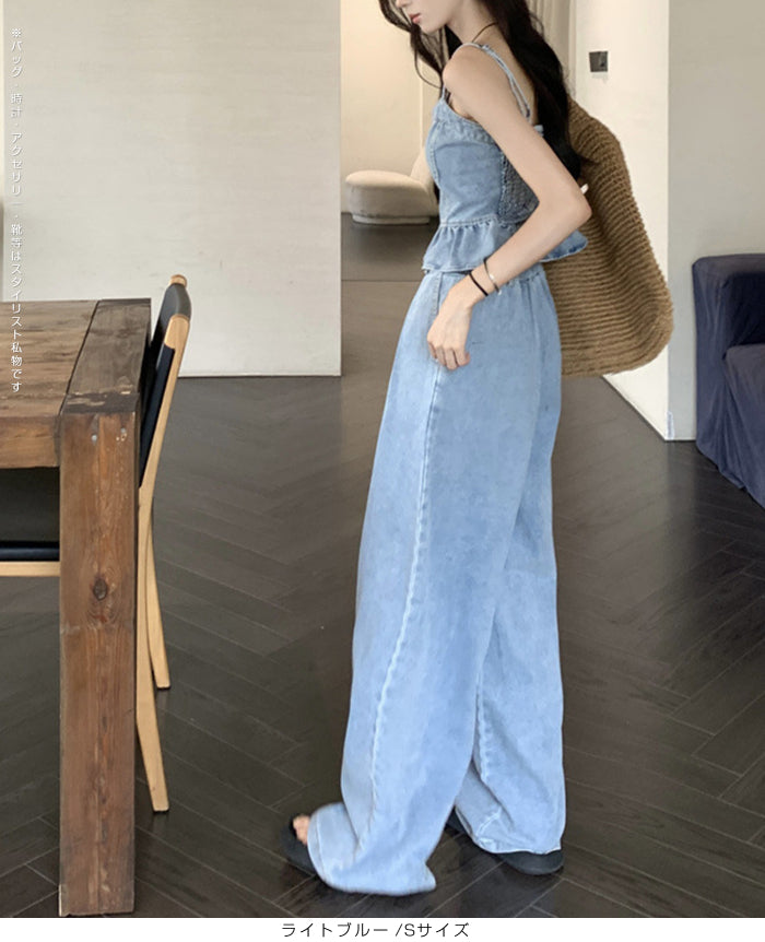 01color | 03サイズ | 2点セット | デニムセットアップ