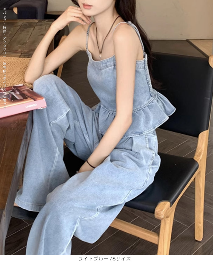 01color | 03サイズ | 2点セット | デニムセットアップ