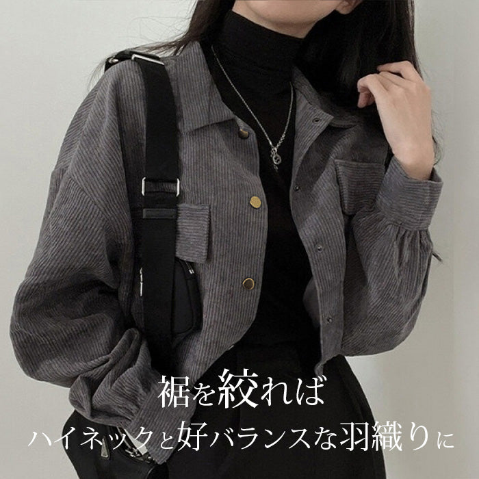 05color | MLサイズ | コーデュロイシャツブルゾン