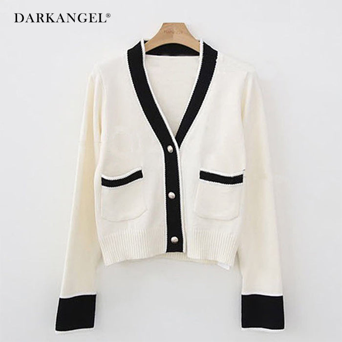 03color | FREEサイズ | 配色カーディガン