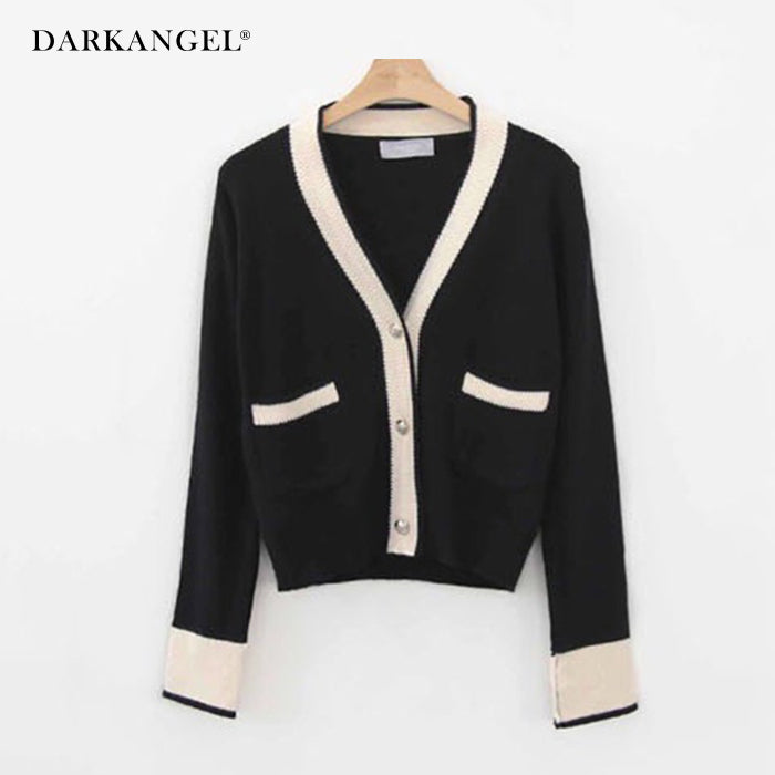 03color | FREEサイズ | 配色カーディガン