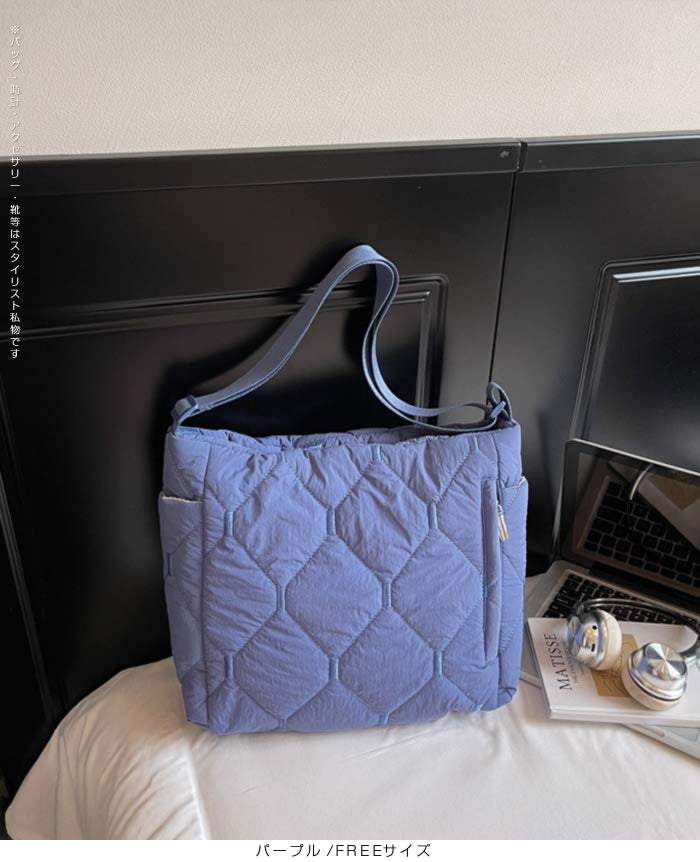 キルティングショルダーバッグ