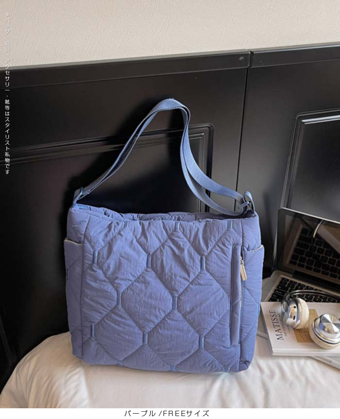 キルティングショルダーバッグ
