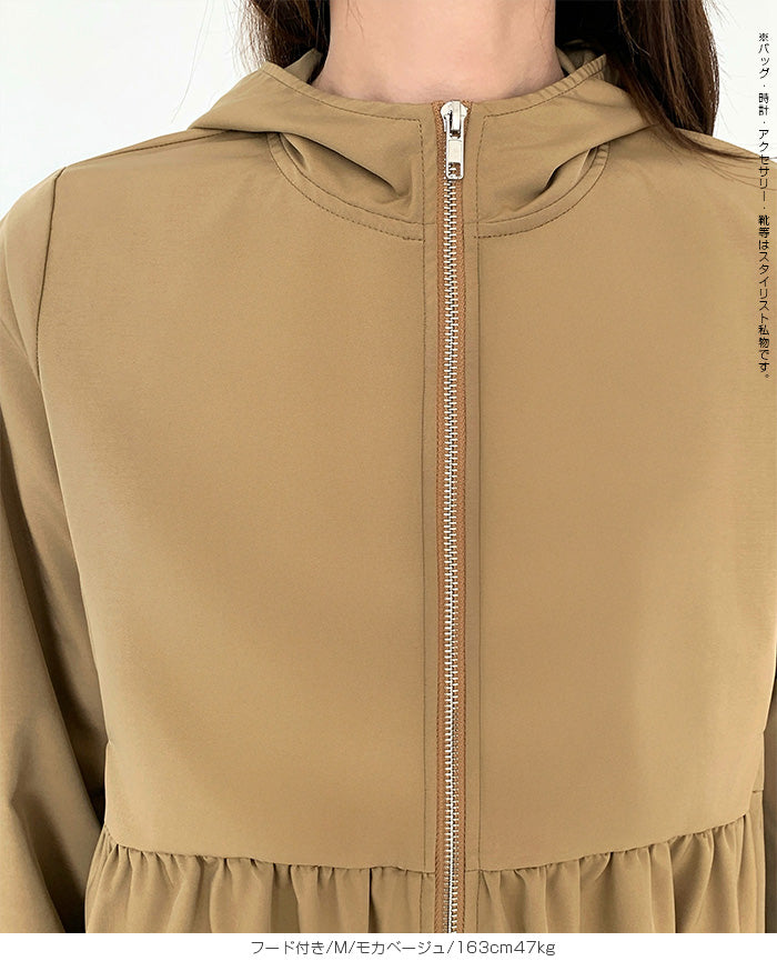 選べる2タイプ フレアブルゾン