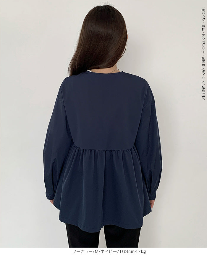 選べる2タイプ フレアブルゾン