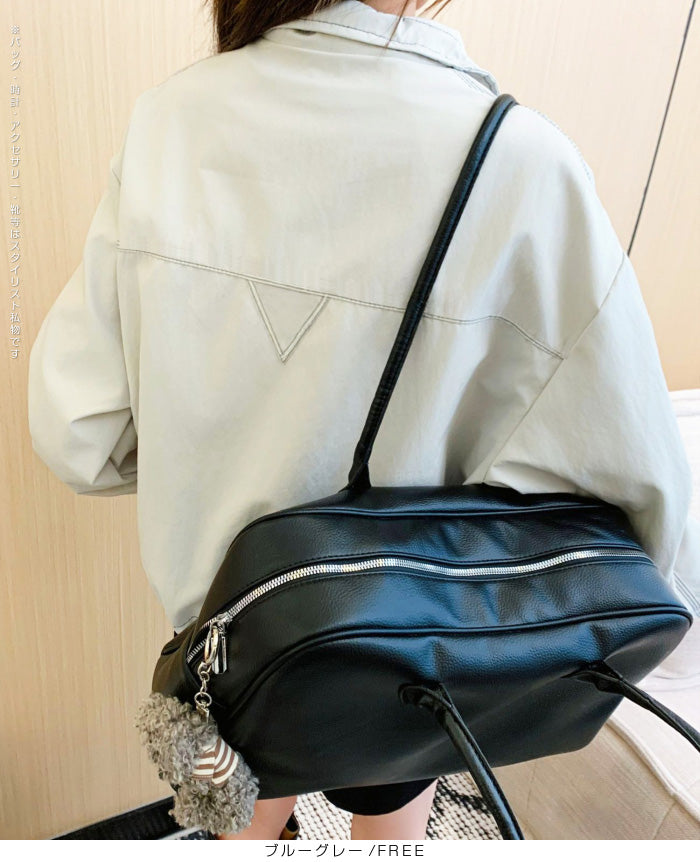 スタンドカラーショートブルゾン