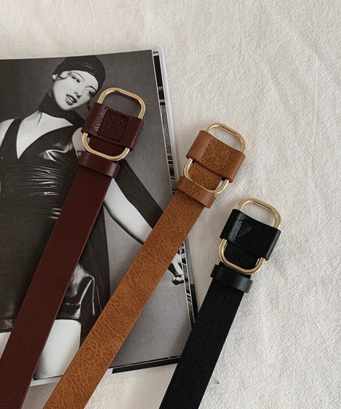 穴無しスクエアベルト