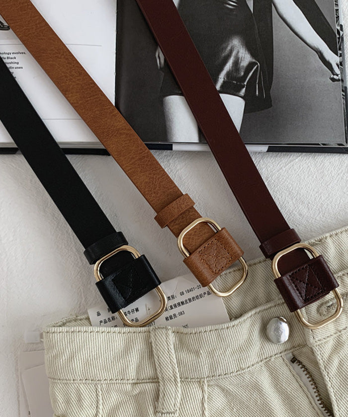 穴無しスクエアベルト