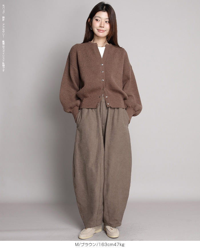 04color 02size キーネックカーディガン