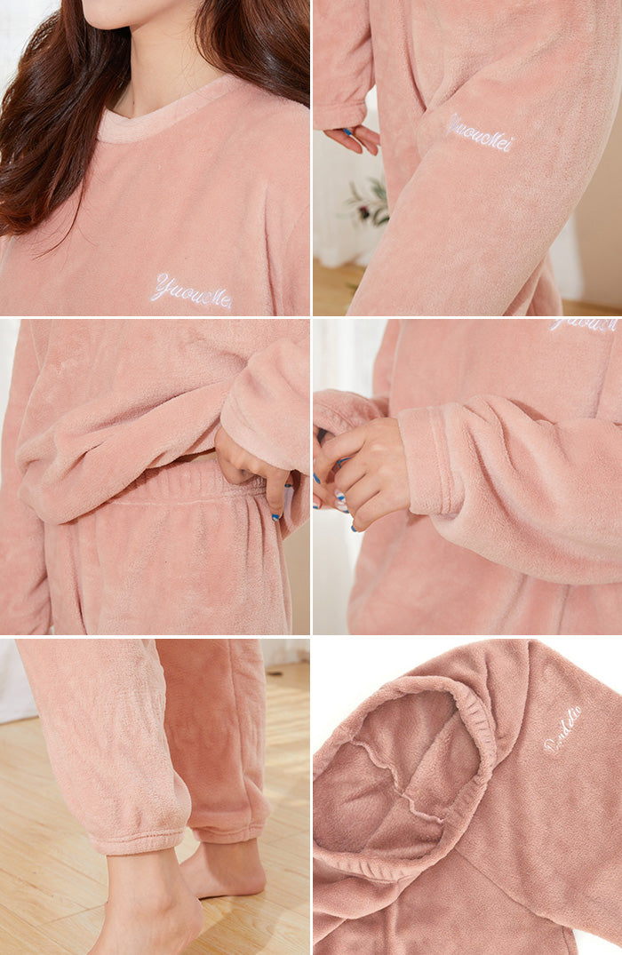 もこもこルームウェア上下セット