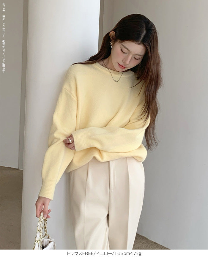 ゆったりニット