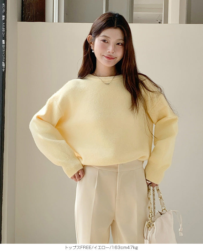 ゆったりニット