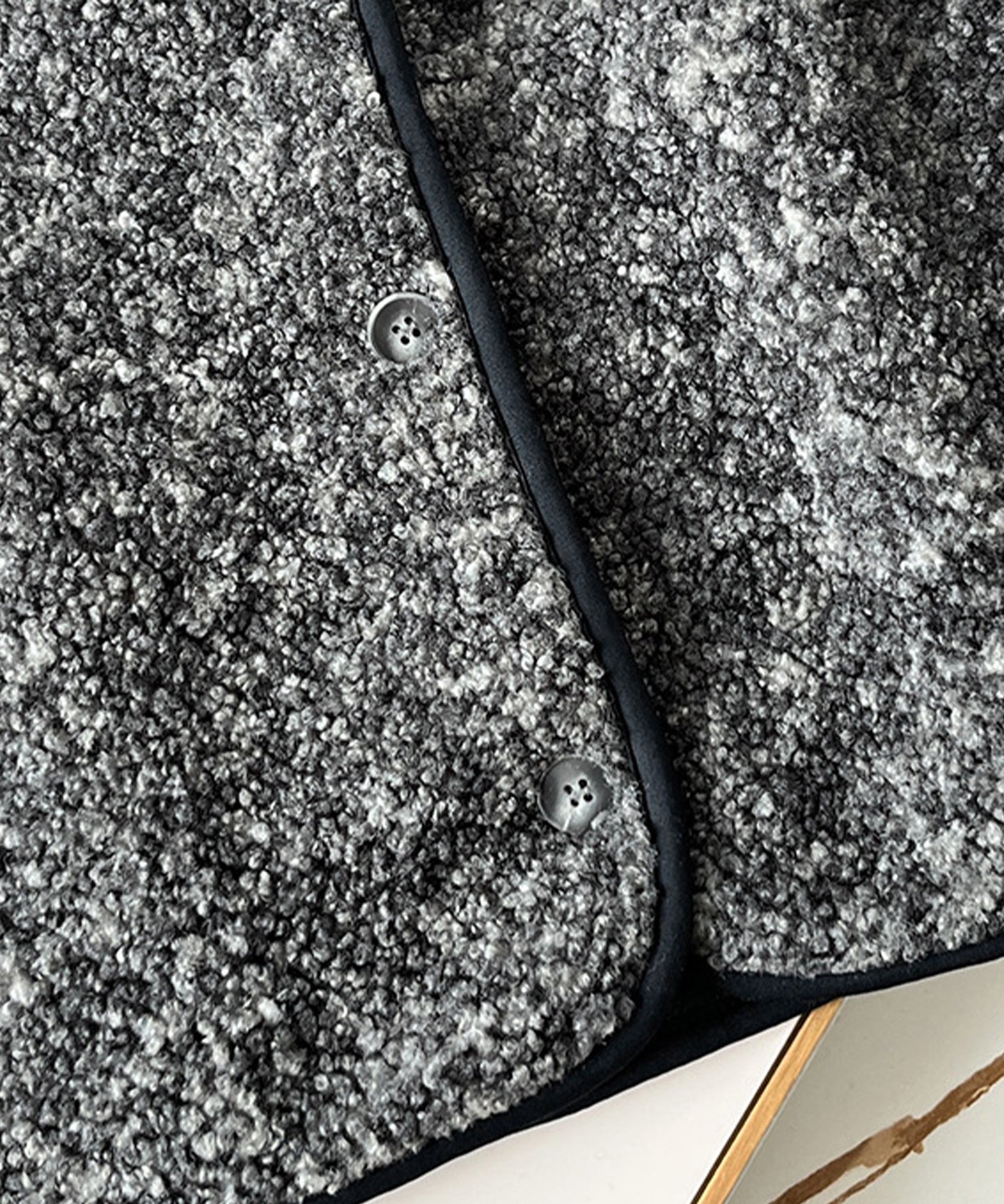 ボアフリースカーディガン