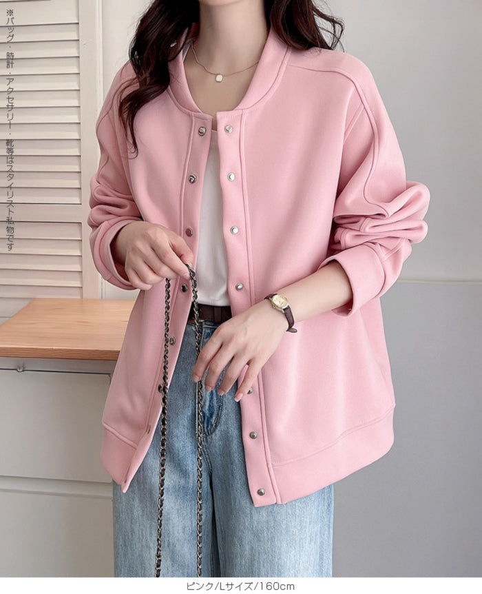 スウェットカーディガン