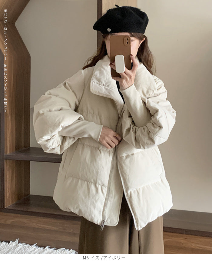 コーデュロイ中綿ジャケット