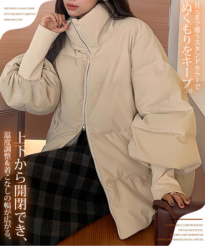 コーデュロイ中綿ジャケット