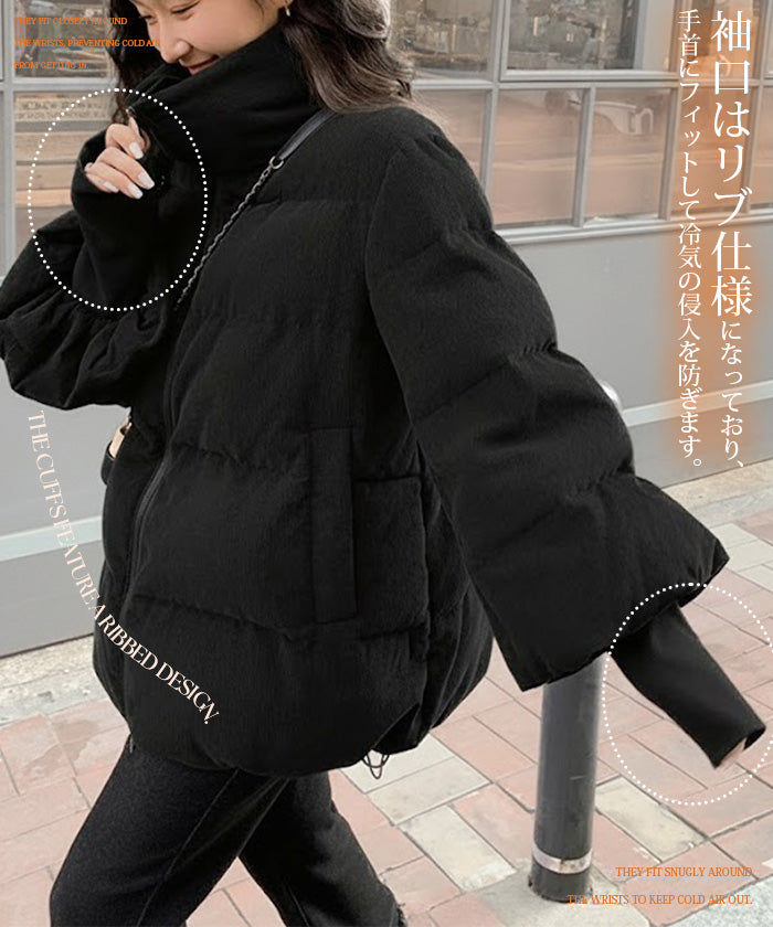 コーデュロイ中綿ジャケット