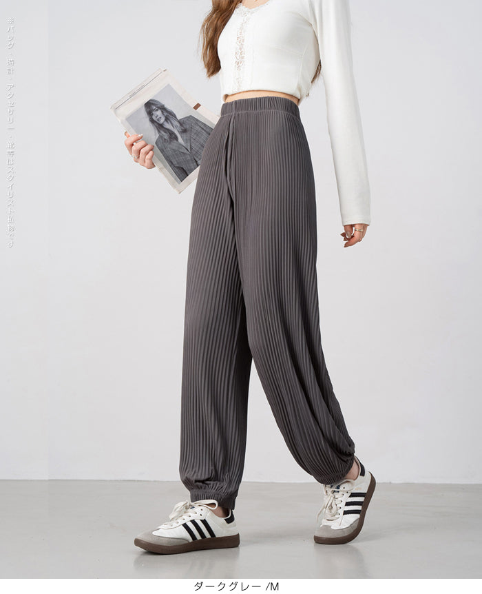 02size | プリーツジョガーパンツ