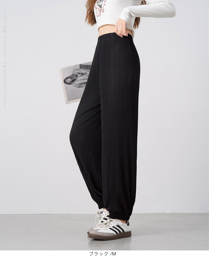 02size | プリーツジョガーパンツ