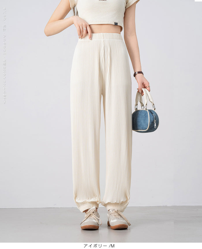 02size | プリーツジョガーパンツ