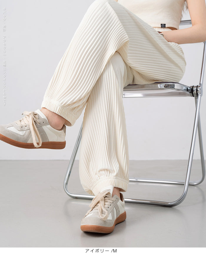 02size | プリーツジョガーパンツ