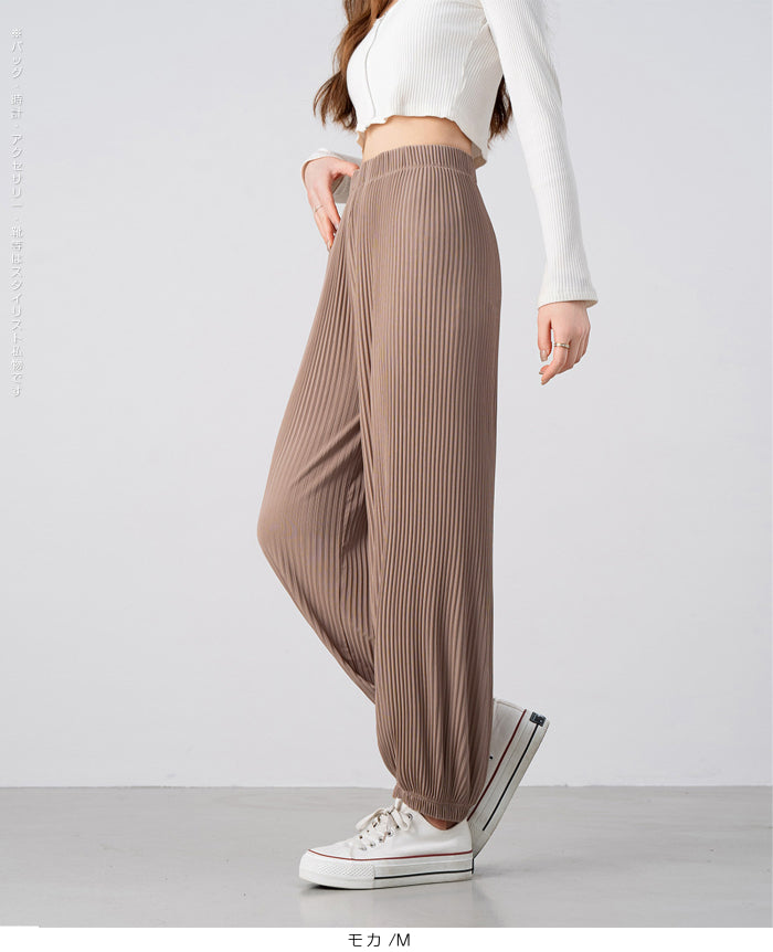 02size | プリーツジョガーパンツ