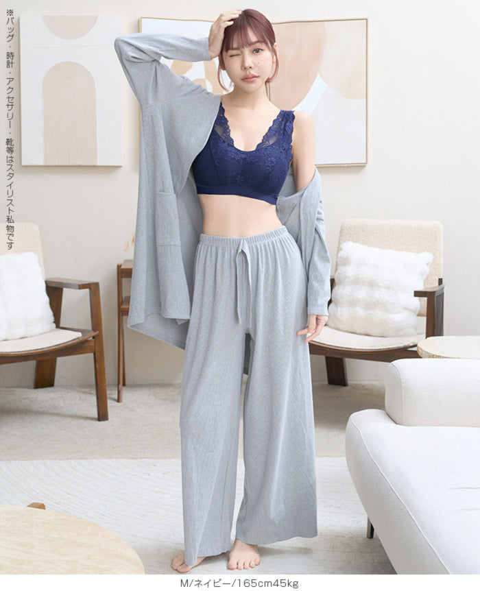 贅沢なレースナイトブラ