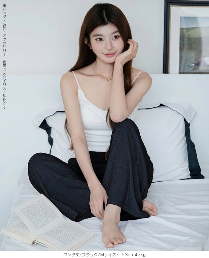 大人の上品さら涼腹巻付きステテコパンツ