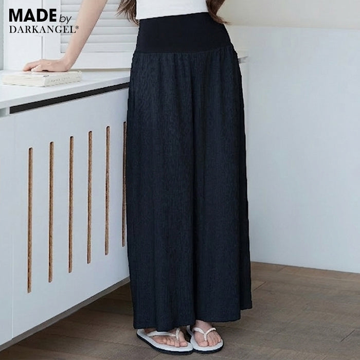 大人の上品さら涼腹巻付きステテコパンツ