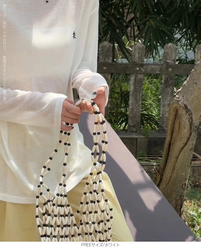 バックボタンシアートップス