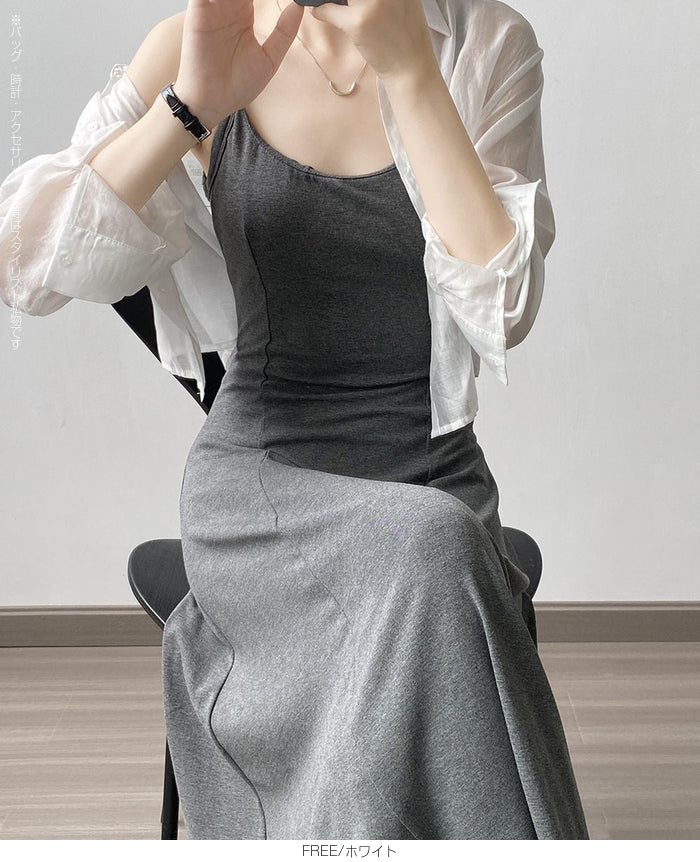 シアーショートシャツ