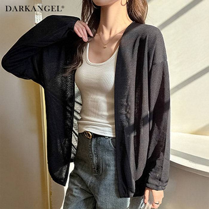 サマーニットカーディガン