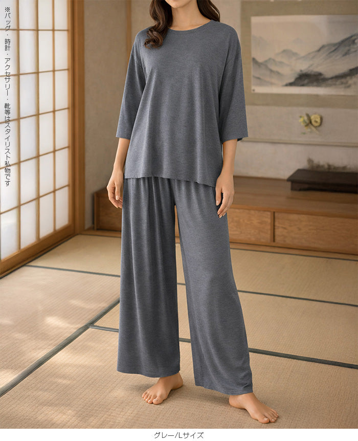 ゆったりルームウェアセットアップ