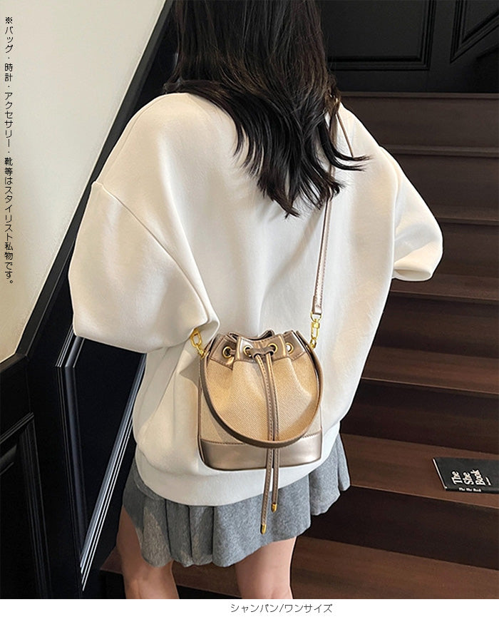 2way巾着ショルダーバッグ