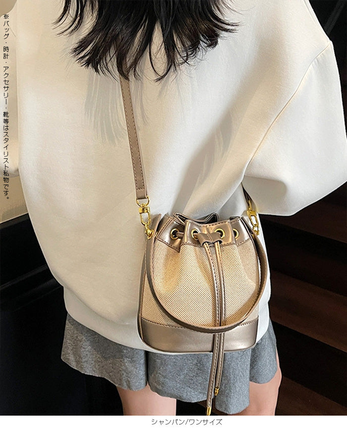 2way巾着ショルダーバッグ