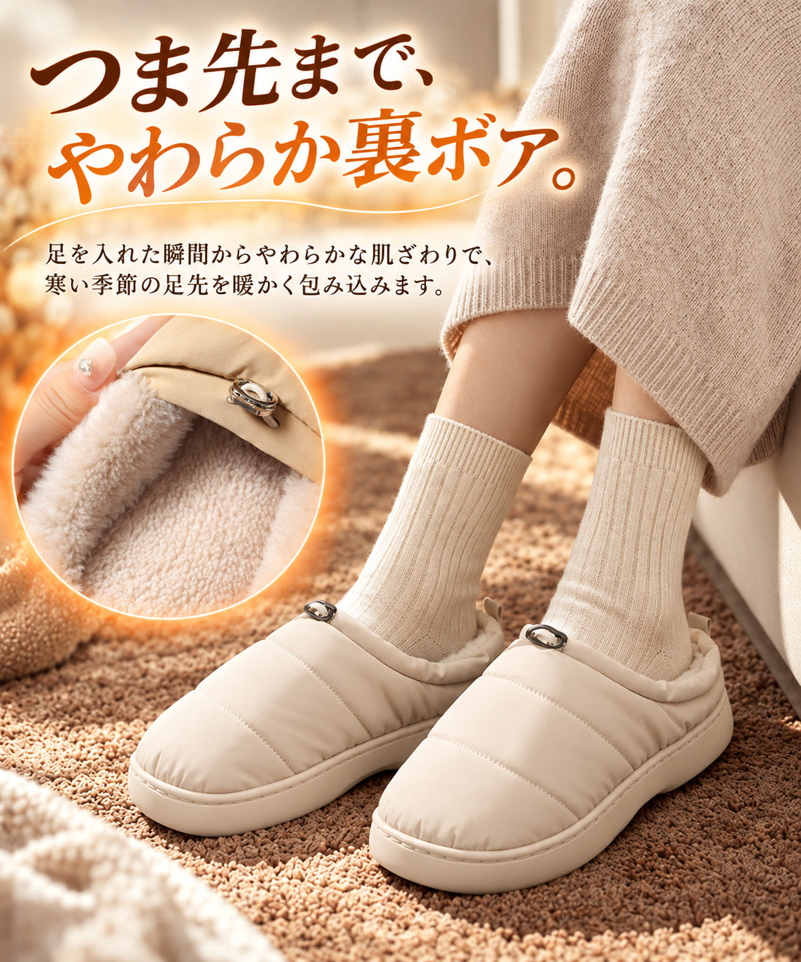 防寒シューズ