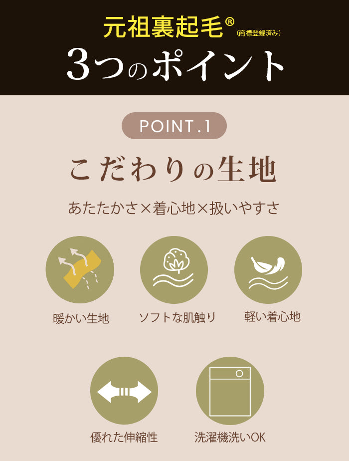 05color | 03type | 【元祖裏起毛®カットソー】20年愛される定番インナー