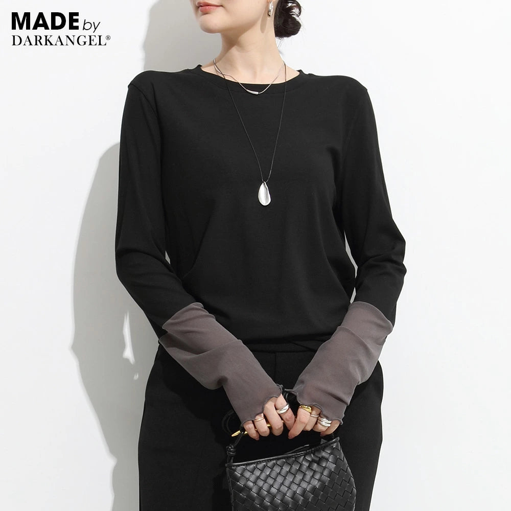 シアーカフスカットソー