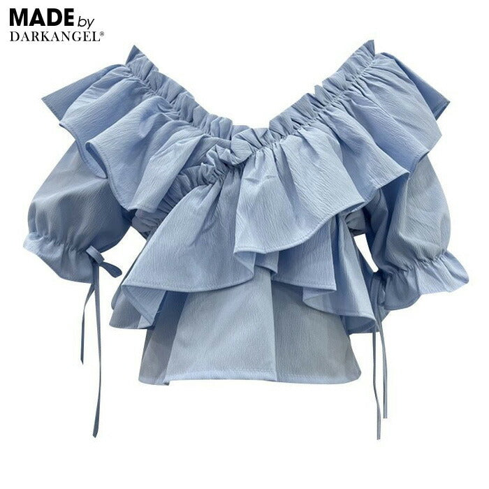 マルチwayフリルブラウス