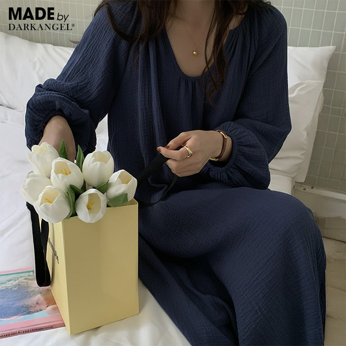 03type | 綿100% | 湯上りガーゼワンピース