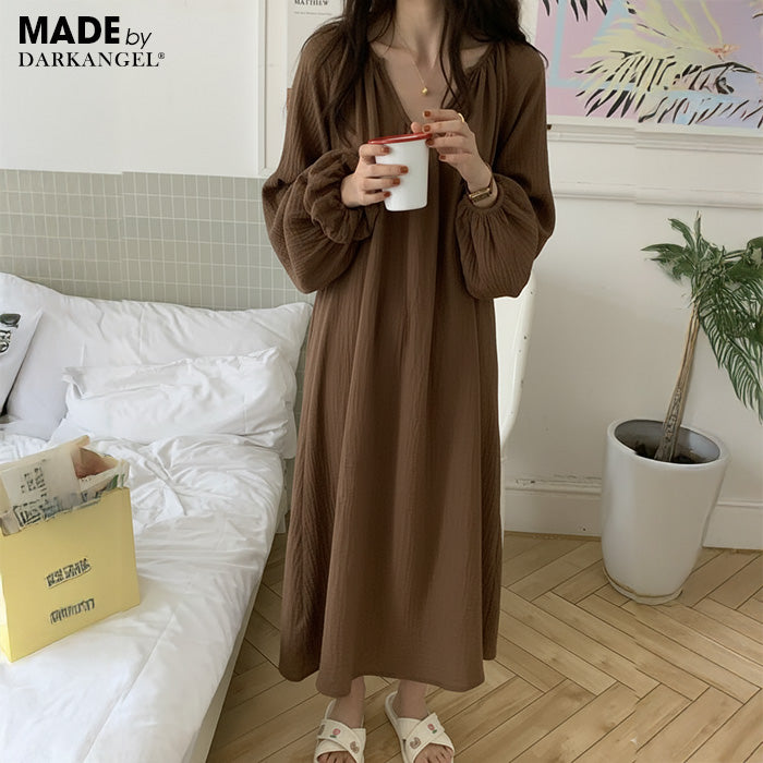 03type | 綿100% | 湯上りガーゼワンピース