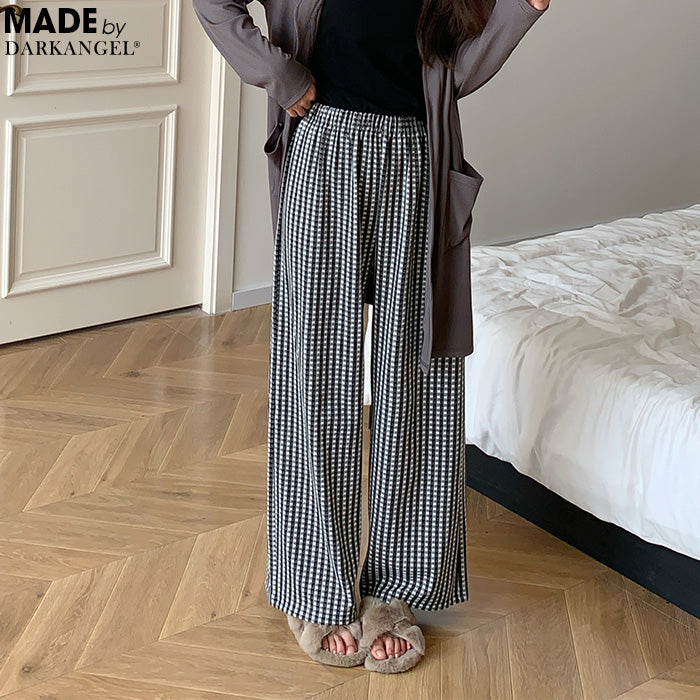 11color | 06type チェック柄ルームウェアパンツ