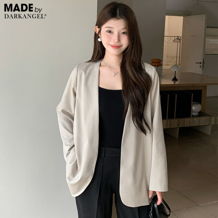 ノーカラージャケット