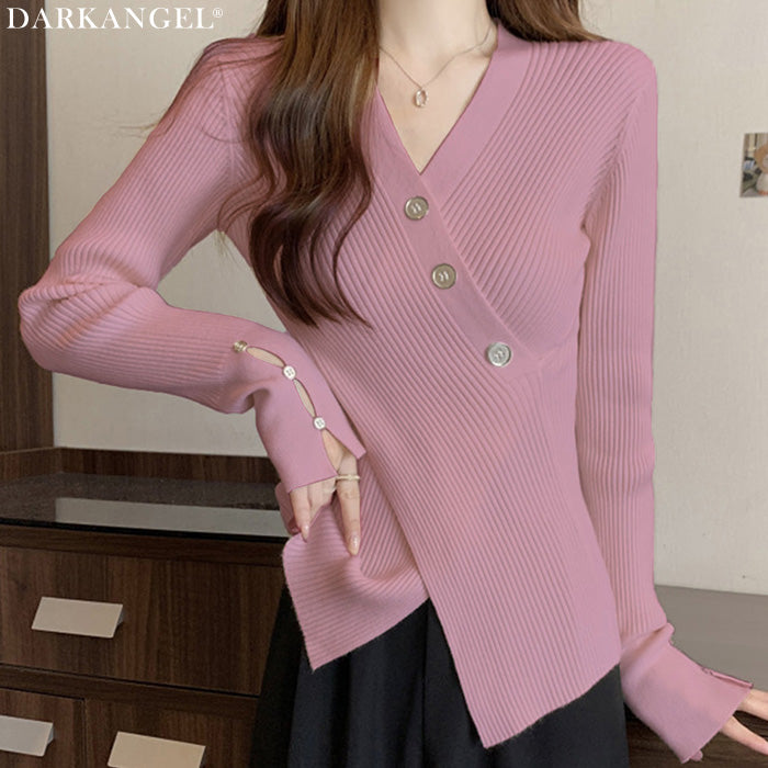 03size | 万能ネット | スリットリブニットトップス