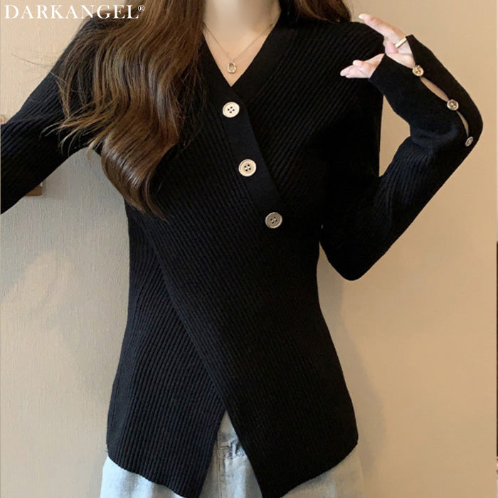 03size | 万能ネット | スリットリブニットトップス