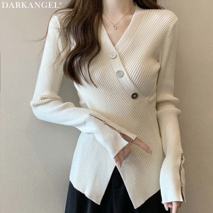 03size | 万能ネット | スリットリブニットトップス