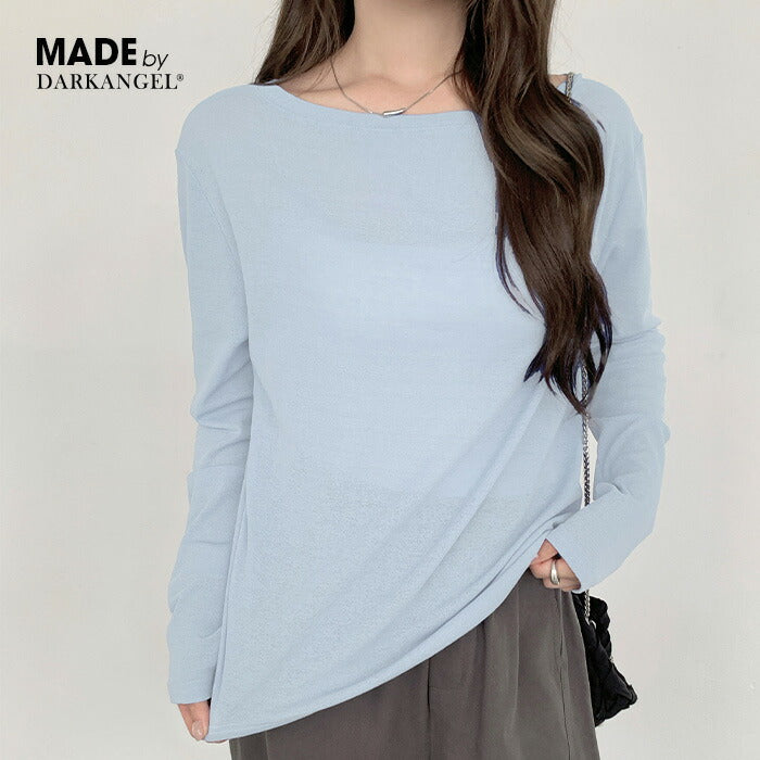 シアーロングスリーブTシャツ