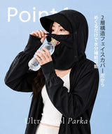 COOLIFY通気口付フェイスカバーパーカー