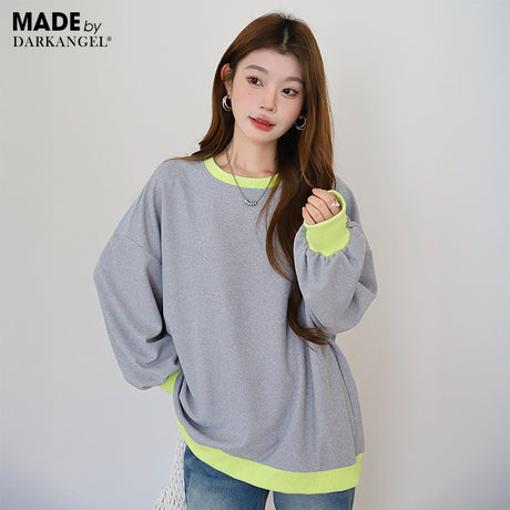 美ゆるボーダーカットソー