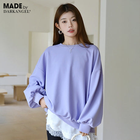 美ゆるボーダーカットソー